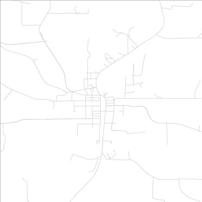 ROAD MAP OF COBDEN, ILLINOIS BY MAPBAKES