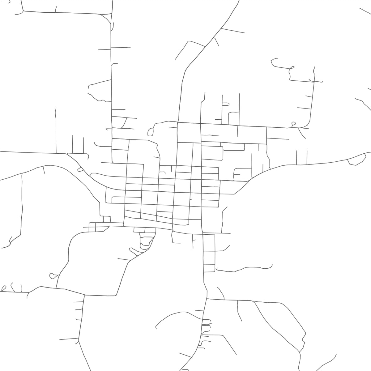 ROAD MAP OF DIXON, MISSOURI BY MAPBAKES