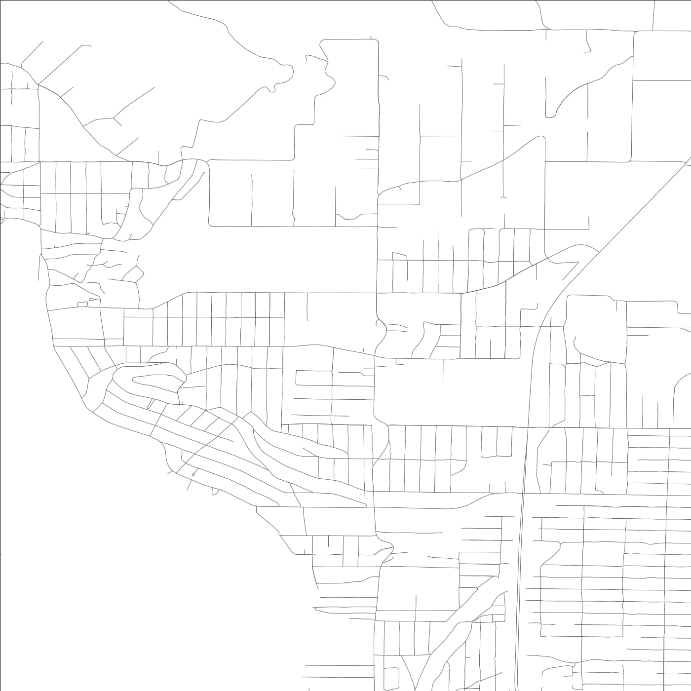 ROAD MAP OF CLEARLAKE, CALIFORNIA BY MAPBAKES