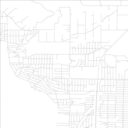 ROAD MAP OF CLEARLAKE, CALIFORNIA BY MAPBAKES