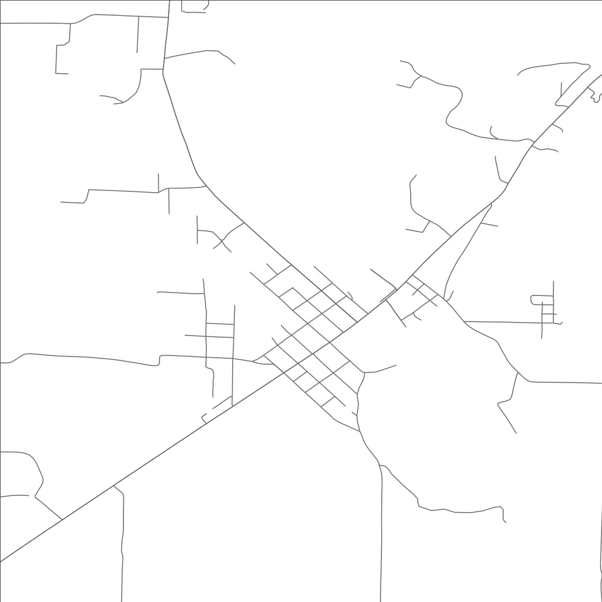 ROAD MAP OF DOE RUN, MISSOURI BY MAPBAKES