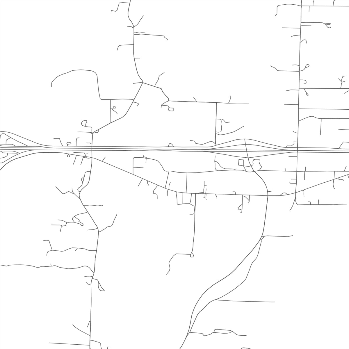 ROAD MAP OF DOOLITTLE, MISSOURI BY MAPBAKES