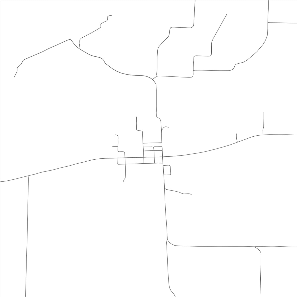 ROAD MAP OF DOVER, MISSOURI BY MAPBAKES