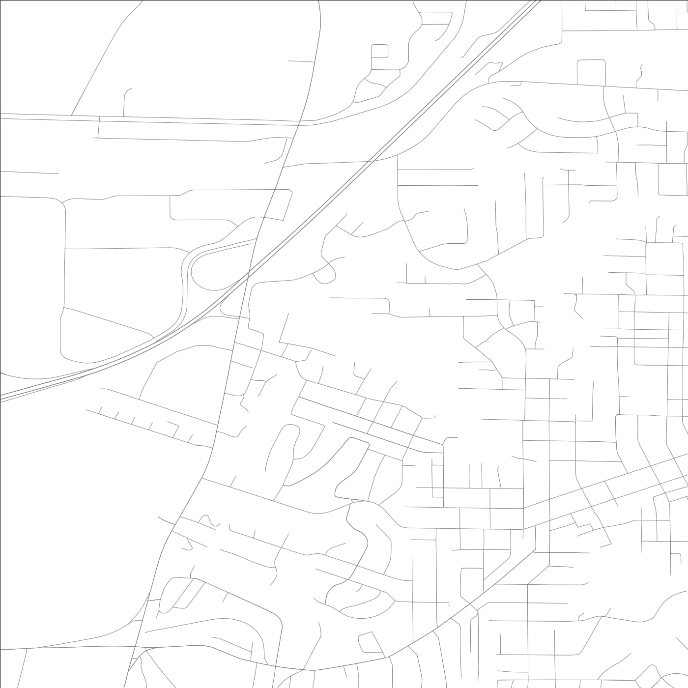 ROAD MAP OF COLLINSVILLE, ILLINOIS BY MAPBAKES