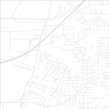 ROAD MAP OF COLLINSVILLE, ILLINOIS BY MAPBAKES