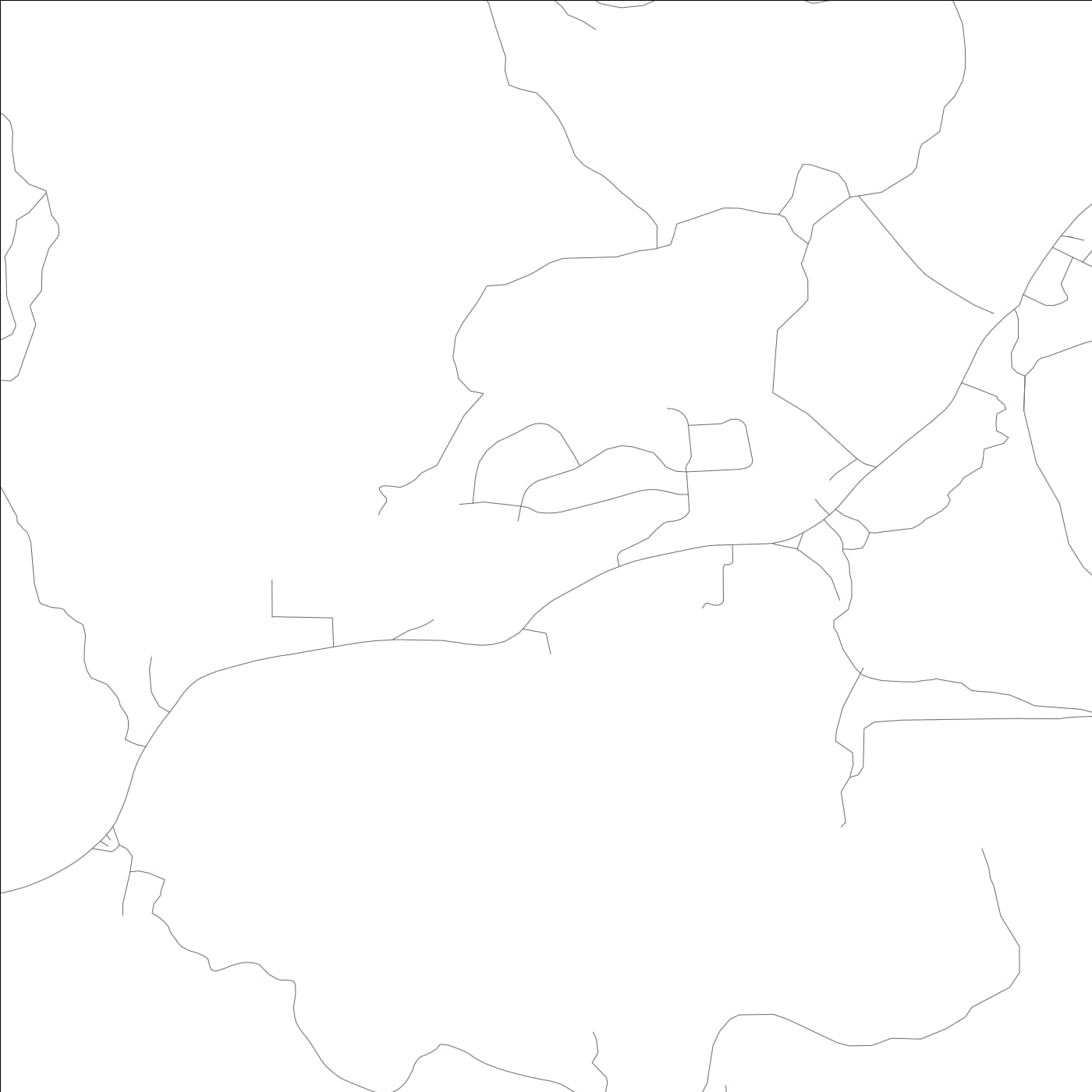 ROAD MAP OF CLIPPER MILLS, CALIFORNIA BY MAPBAKES