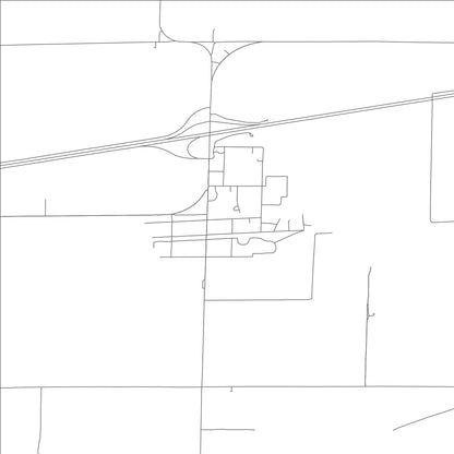 ROAD MAP OF DUDLEY, MISSOURI BY MAPBAKES