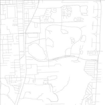 ROAD MAP OF AVENTURA, FLORIDA BY MAPBAKES