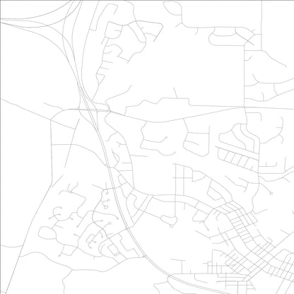 ROAD MAP OF COLUMBIA, ILLINOIS BY MAPBAKES