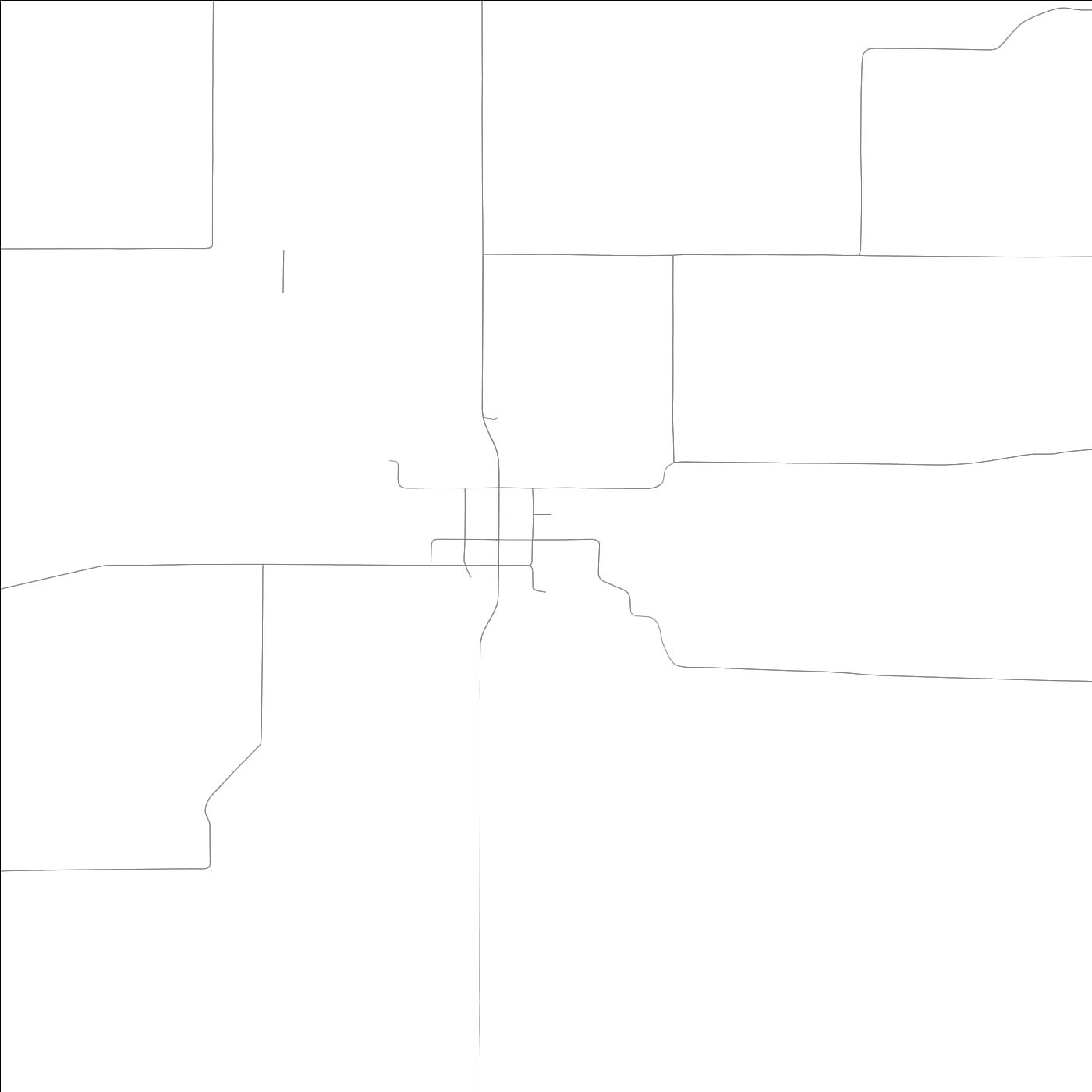 ROAD MAP OF COLUMBUS, ILLINOIS BY MAPBAKES