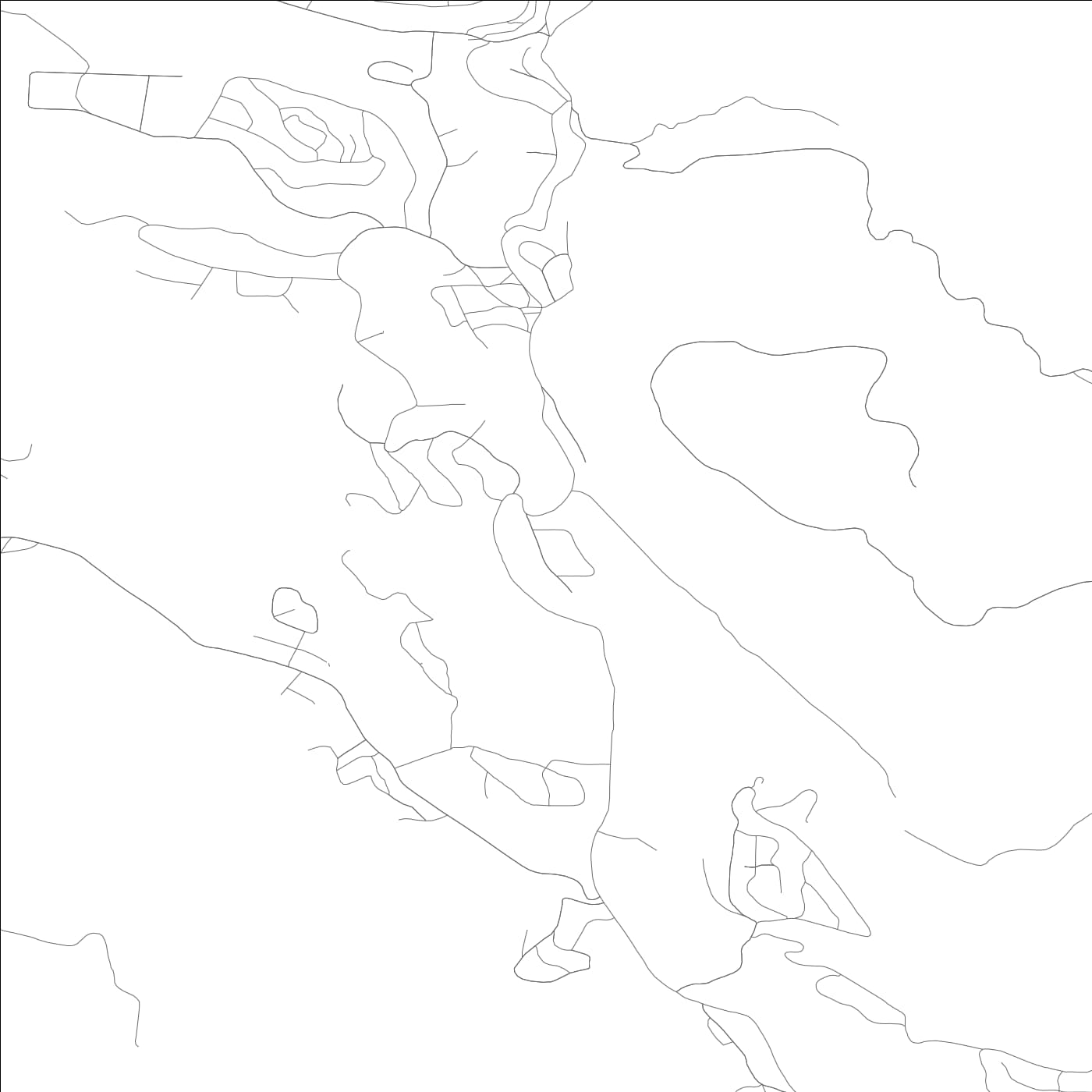 ROAD MAP OF COBB, CALIFORNIA BY MAPBAKES