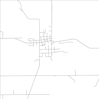 ROAD MAP OF EDGERTON, MISSOURI BY MAPBAKES