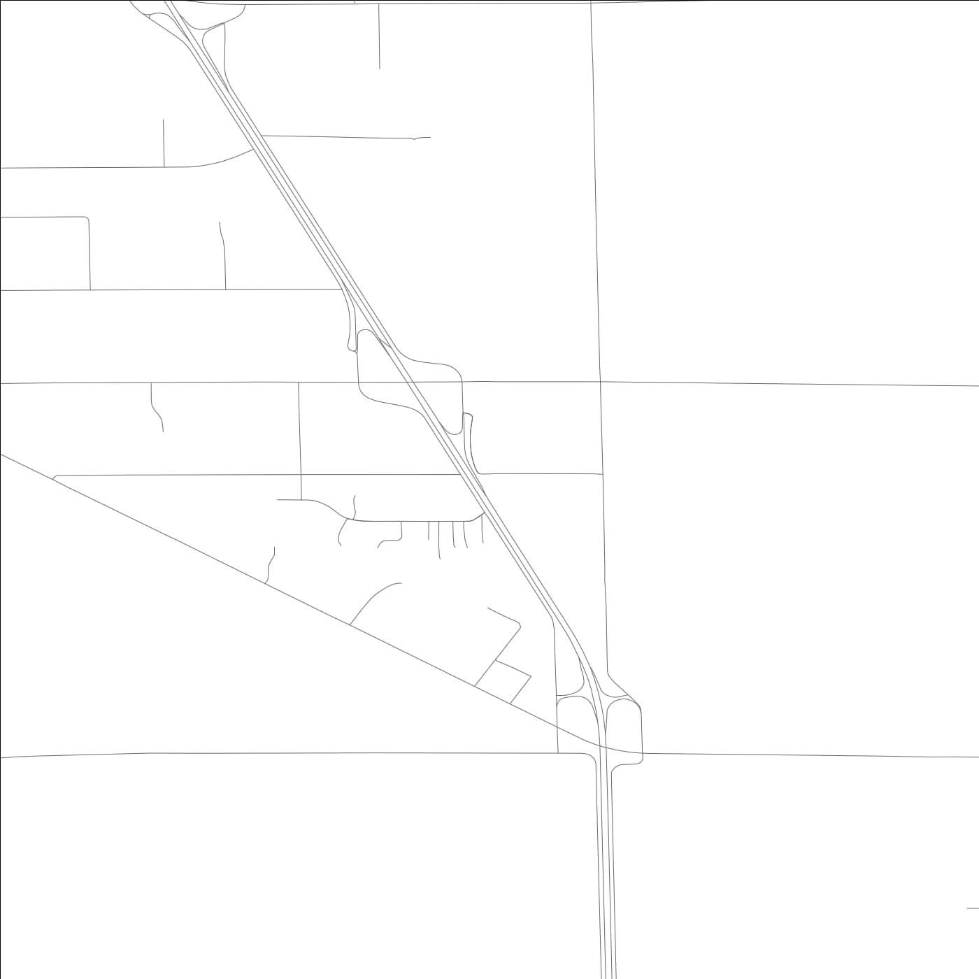 ROAD MAP OF COLLIERVILLE, CALIFORNIA BY MAPBAKES