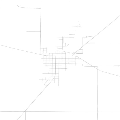 ROAD MAP OF COULTERVILLE, ILLINOIS BY MAPBAKES