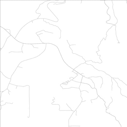 ROAD MAP OF COLOMA, CALIFORNIA BY MAPBAKES