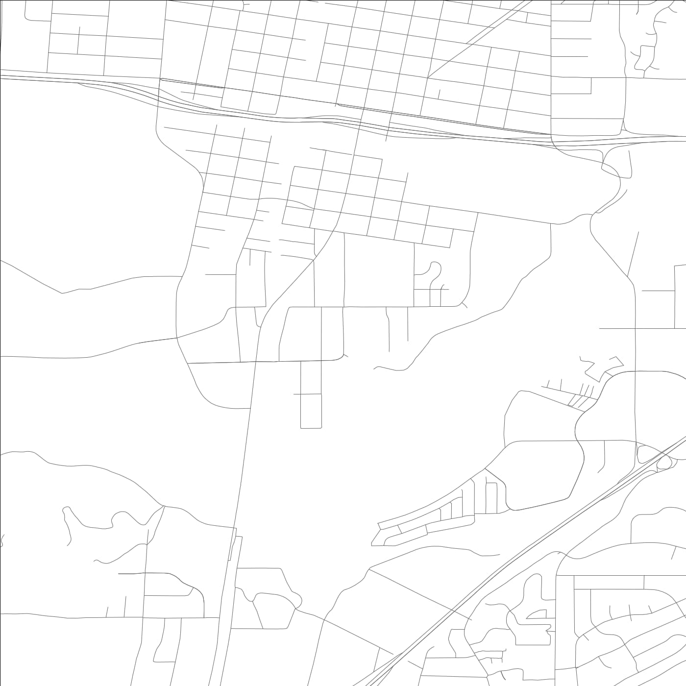 ROAD MAP OF COLTON, CALIFORNIA BY MAPBAKES