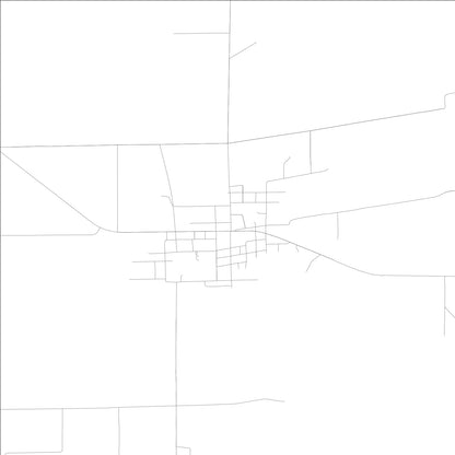 ROAD MAP OF CREAL SPRINGS, ILLINOIS BY MAPBAKES