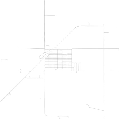 ROAD MAP OF ESSEX, LOWA BY MAPBAKES