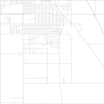 ROAD MAP OF CORCORAN, CALIFORNIA BY MAPBAKES