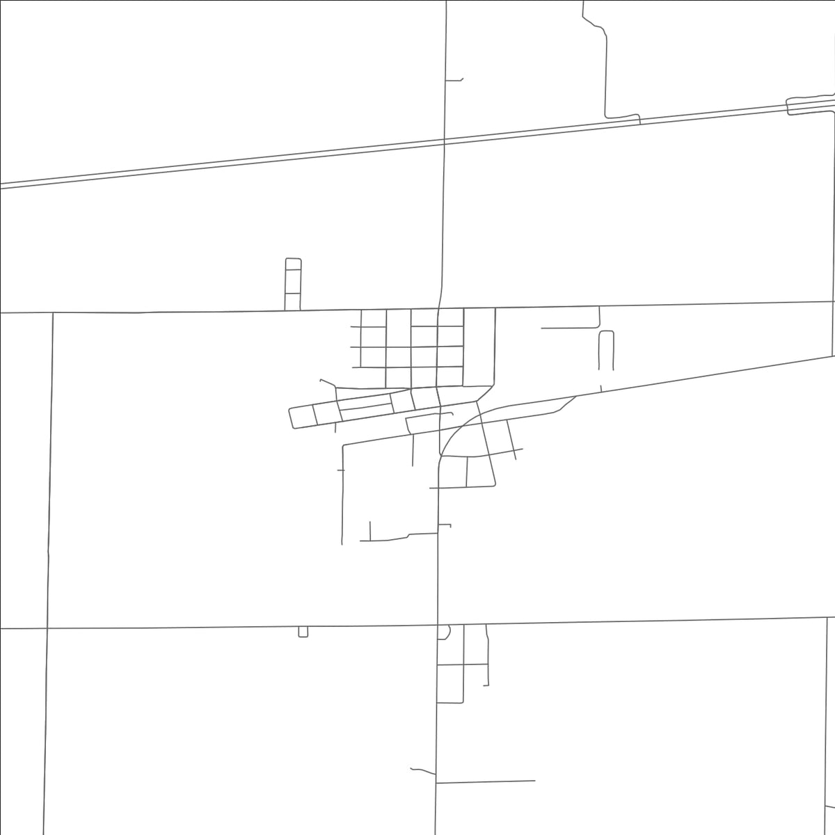 ROAD MAP OF ESSEX, MISSOURI BY MAPBAKES