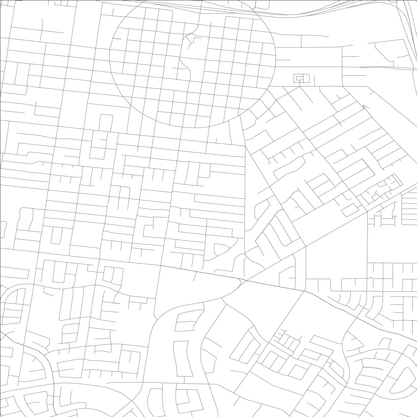 ROAD MAP OF CORONA, CALIFORNIA BY MAPBAKES