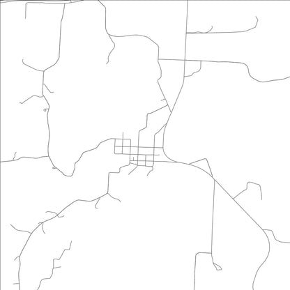 ROAD MAP OF EUGENE, MISSOURI BY MAPBAKES