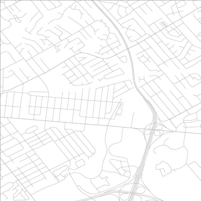 ROAD MAP OF BEECHWOOD VILLAGE, KENTUCKY BY MAPBAKES