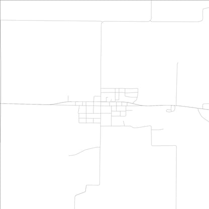 ROAD MAP OF BAINBRIDGE, INDIANA BY MAPBAKES