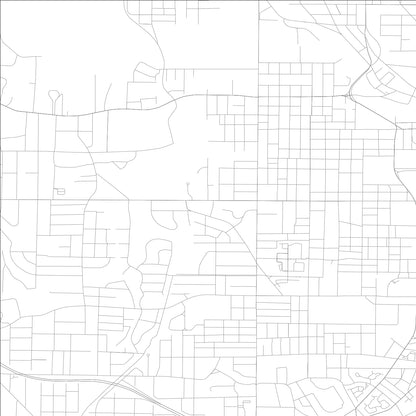 ROAD MAP OF ATLANTA, GEORGIA BY MAPBAKES