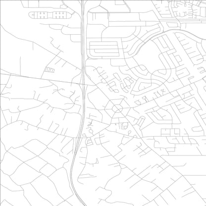 ROAD MAP OF COUNTRY CLUB, CALIFORNIA BY MAPBAKES