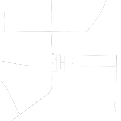 ROAD MAP OF FARMERSBURG, LOWA BY MAPBAKES