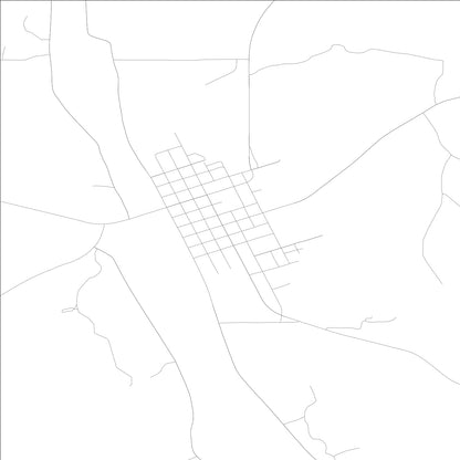 ROAD MAP OF FARMINGTON, LOWA BY MAPBAKES