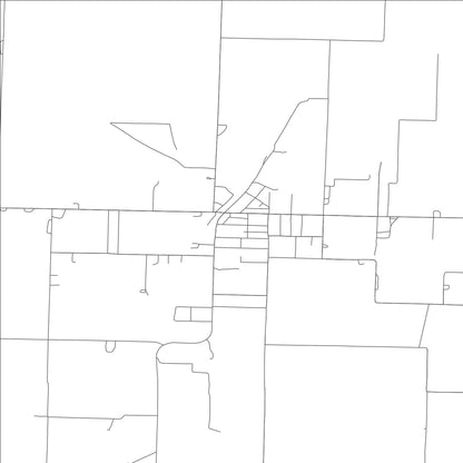 ROAD MAP OF EXETER, MISSOURI BY MAPBAKES