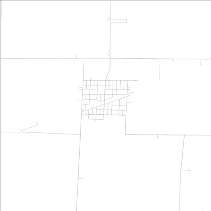 ROAD MAP OF FARRAGUT, LOWA BY MAPBAKES
