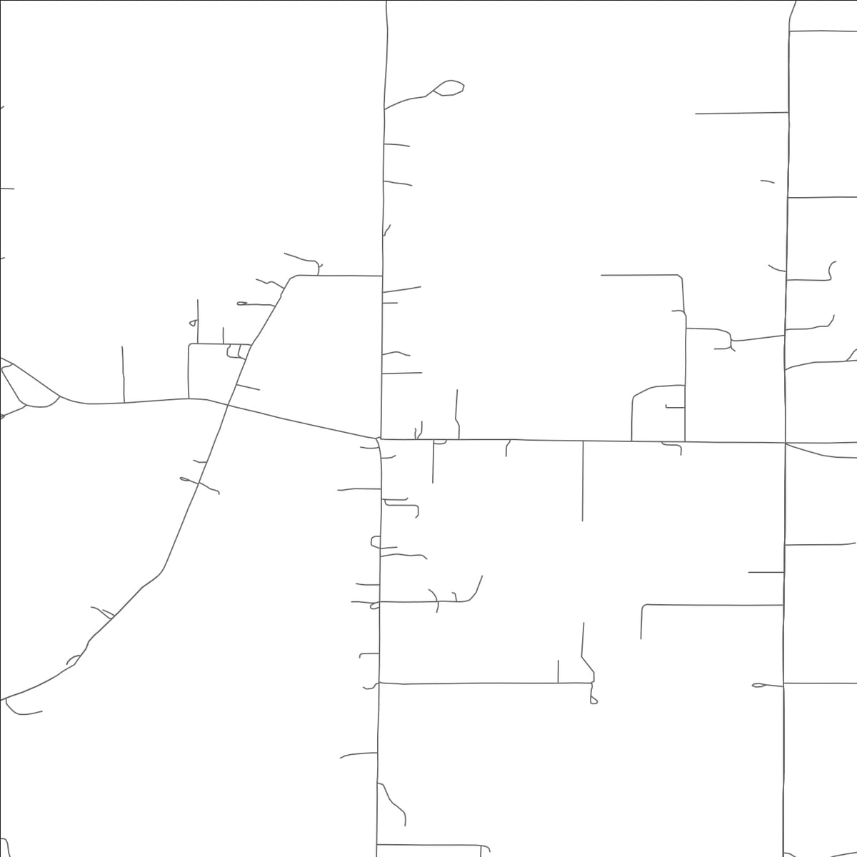 ROAD MAP OF FAIRDEALING, MISSOURI BY MAPBAKES