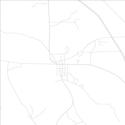 ROAD MAP OF ATTAPULGUS, GEORGIA BY MAPBAKES