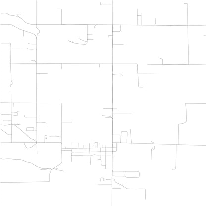 ROAD MAP OF COVELO, CALIFORNIA BY MAPBAKES