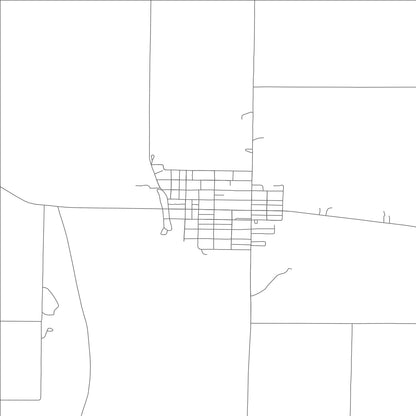 ROAD MAP OF FAIRFAX, MISSOURI BY MAPBAKES