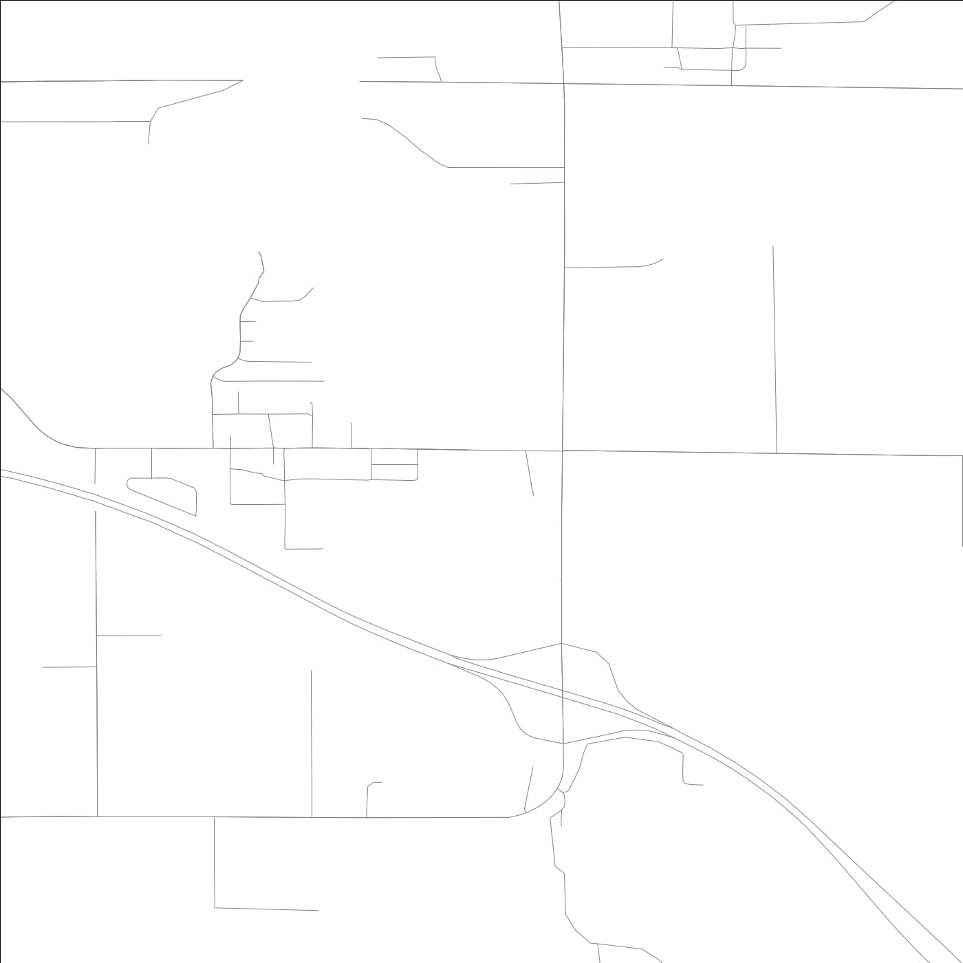 ROAD MAP OF DAMIANSVILLE, ILLINOIS BY MAPBAKES