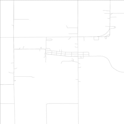 ROAD MAP OF FERTILE, LOWA BY MAPBAKES