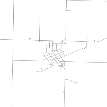 ROAD MAP OF FARBER, MISSOURI BY MAPBAKES