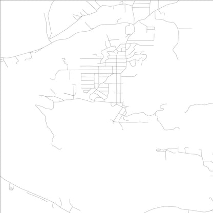 ROAD MAP OF CREST, CALIFORNIA BY MAPBAKES