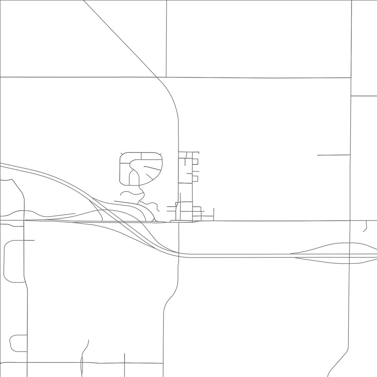ROAD MAP OF FERRELVIEW, MISSOURI BY MAPBAKES