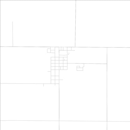 ROAD MAP OF DE LAND, ILLINOIS BY MAPBAKES