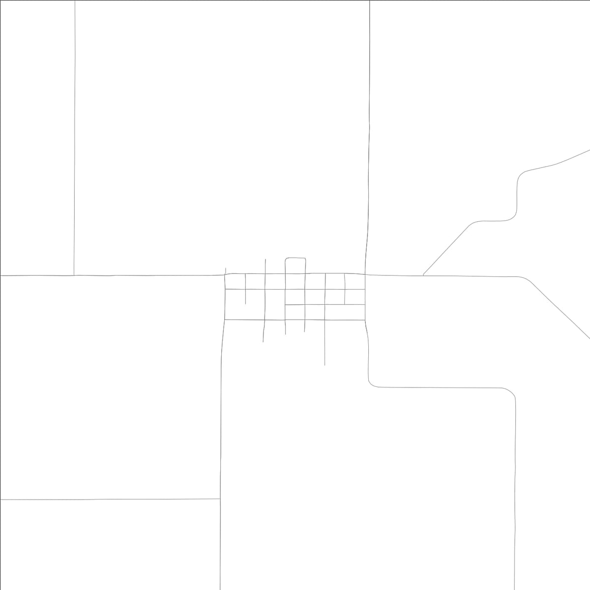 ROAD MAP OF FRANKLIN, LOWA BY MAPBAKES