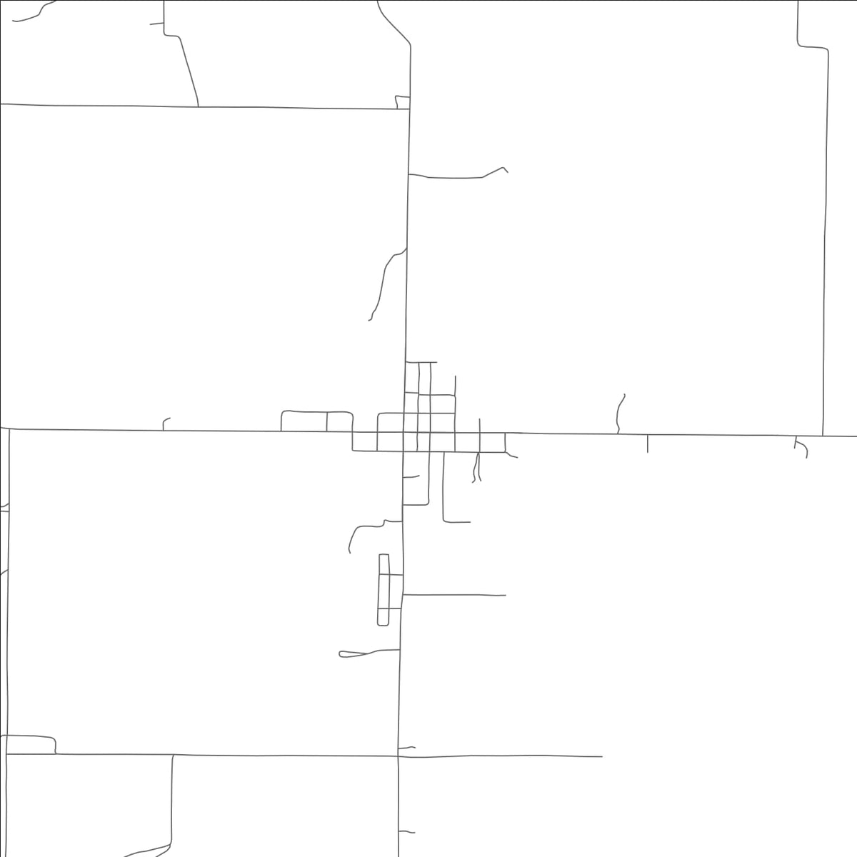 ROAD MAP OF FILLMORE, MISSOURI BY MAPBAKES