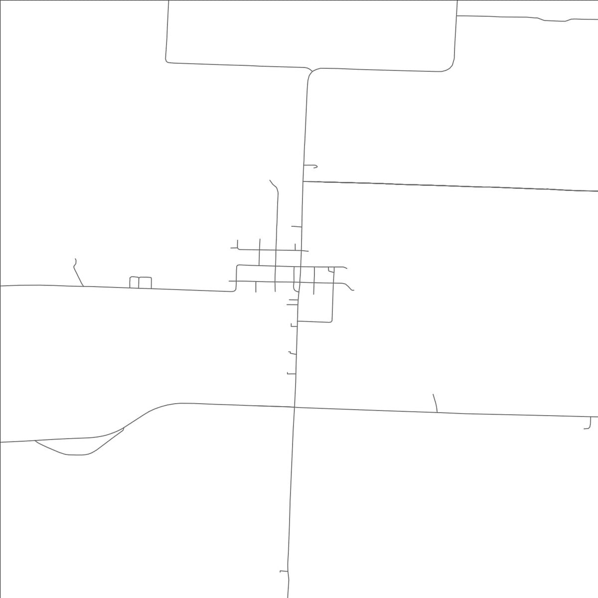 ROAD MAP OF FLEMINGTON, MISSOURI BY MAPBAKES
