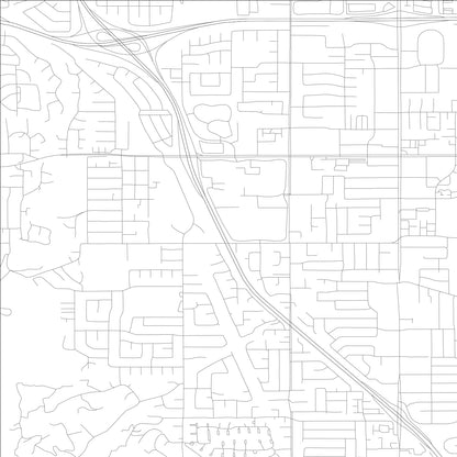 ROAD MAP OF CUPERTINO, CALIFORNIA BY MAPBAKES