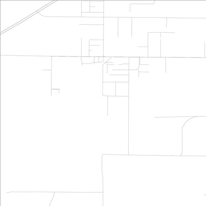 ROAD MAP OF FRUITLAND, LOWA BY MAPBAKES