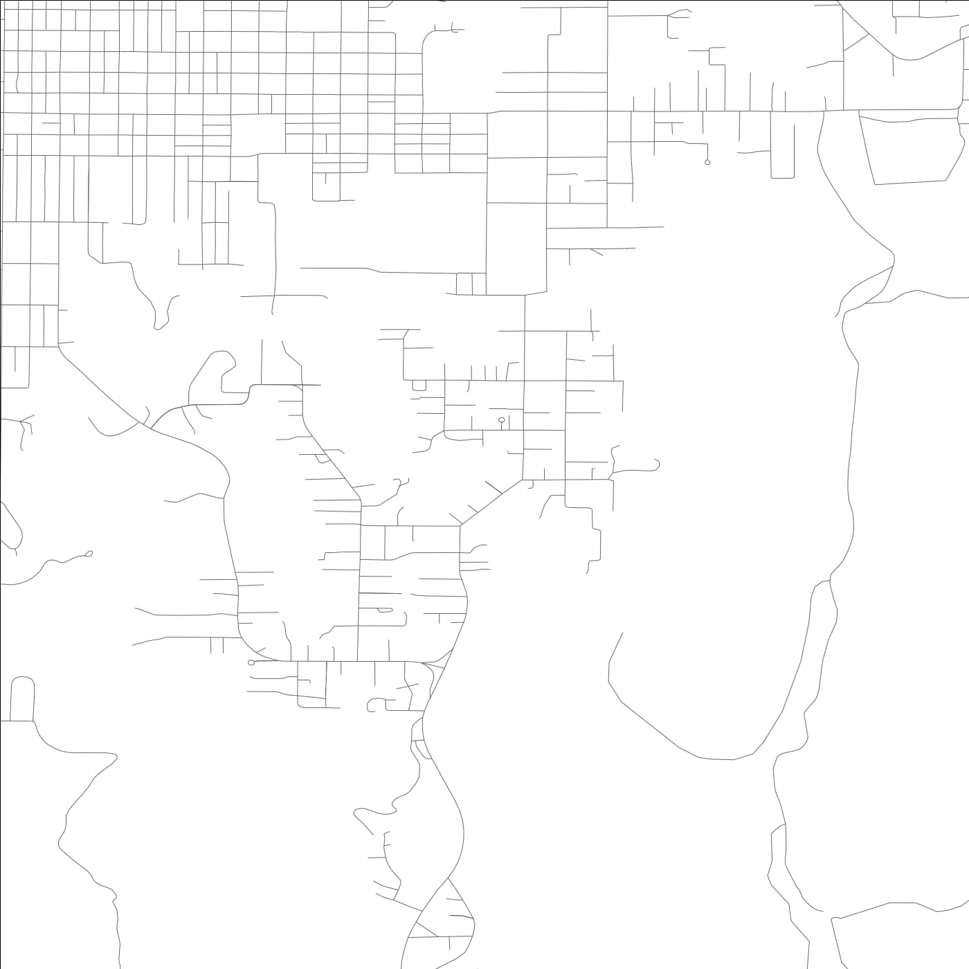 ROAD MAP OF CUTTEN, CALIFORNIA BY MAPBAKES